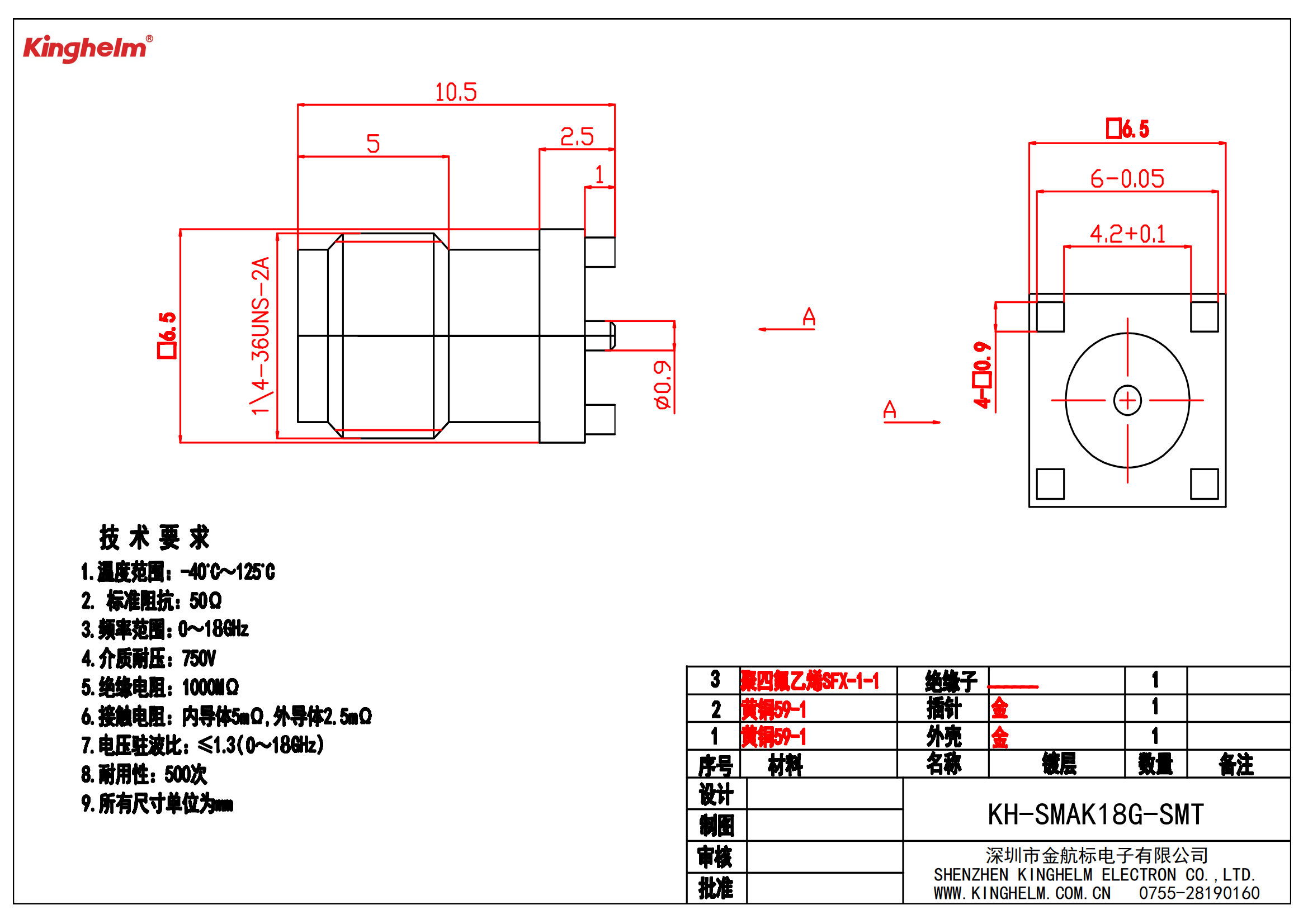 C42396856_RF射頻同軸連接器_KH-SMAK18G-SMT_規(guī)格書(shū)_KH-SMAK18G-SMT_00.png