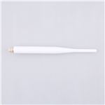 K5白色2.4GWiFi膠棒天線SMA彎頭鍍金內(nèi)螺內(nèi)針防水——KH0(2400)-K500611-JB