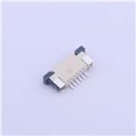 線對(duì)板/線對(duì)線連接器 > FFC/FPC連接器 >6P 腳間距1mm—— KH-CL1.0-H2.5-6PS