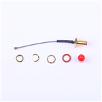 防水IPEX轉SMA轉接線內孔L=65MM RG113(六件套) IPEX轉SMA轉接線 >KHB65-37(11)-28-A/3
