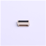 FFC/FPC連接器> 0.5mm P數(shù):6 翻蓋式 下接>KH-0.5-H3.25-6PIN
