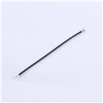 4代IPEX單頭跳線RG1.37黑色線長(zhǎng)80MM——KHA-(RG1.37)-TX80-IPEX4-221