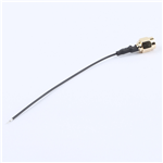 SMA公頭公針轉剝線2-2-1，RG1.13黑色線，線長100mm——KH-SMAJ-221-RG1.13-B100