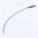SMA公頭公針轉一代IPEX,RG1.13黑色線,線長160mm——KH-SMAJ-IPEX-RG1.13-B160