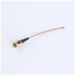 轉接線 SMA公頭公針轉一代IPEX RG1.78棕色線——KH-SMAJ-IPEX-RG1.78-90