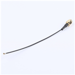 SMA公頭公針轉(zhuǎn)四代IPEX,RG1.37黑色線,線長120mm——KH-SMAJ-IPEX4-RG1.37-B120