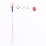 SMA鍍金外螺內孔，RG1.78線，L=120mm——KH-122-178SMA-120