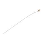 一代IPEX(單頭)白色跳線,RG081,L=90mm--KH-IPEX-221-RG0.81-WH90