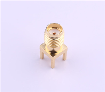 SMA 內(nèi)孔 正腳 鍍金半牙H=8MM——KH-SMA-KE-Z